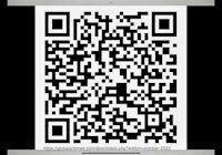 a black and white qr code on a white background